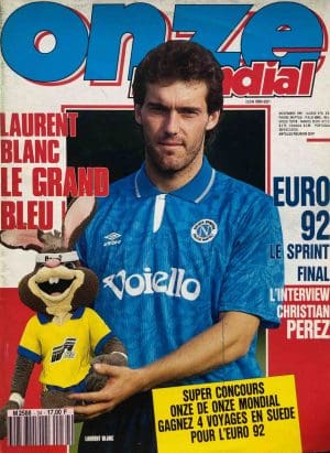 magazine de football vintage onze mondial novembre 1991