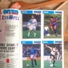 magazine de football vintage onze mondial de décembre 1991
