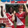 magazine de footbal vintage, onze mondial as monaco du mois de mai 1992