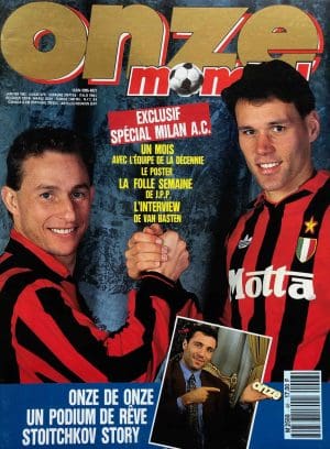magazine de foot vintage janvier 93
