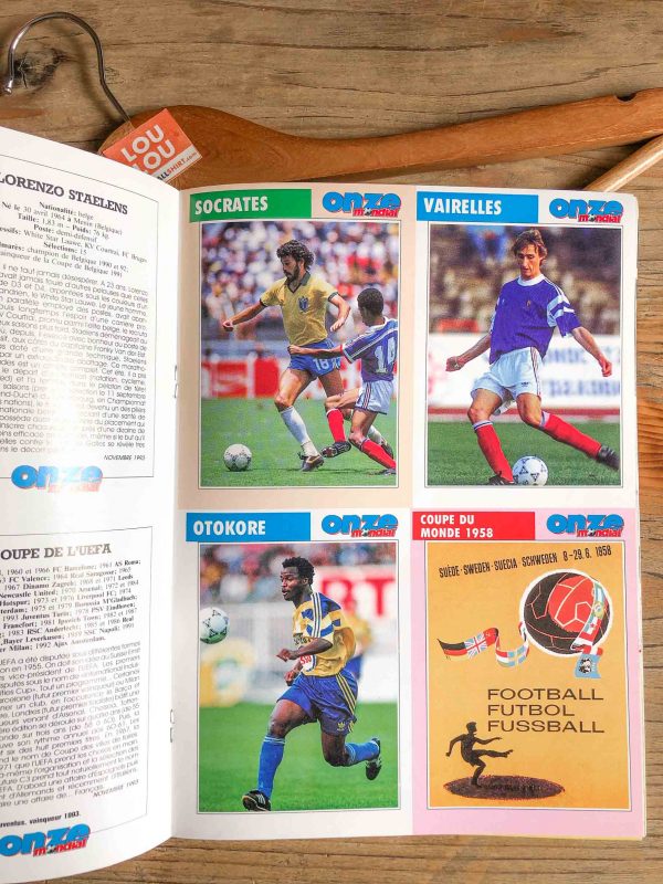 magazine de football collector novembre 93 onze mondial