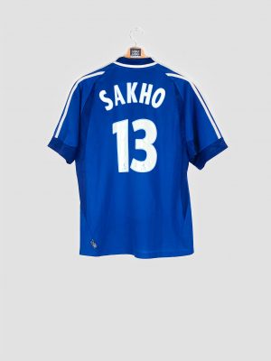maillot de foot vintage officiels de l'om saison 2002-2003 floqué Lamine Sakho