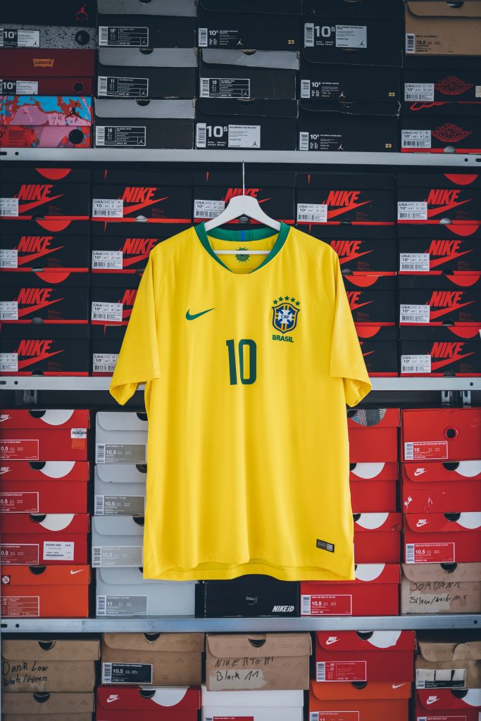 maillot de football rétro brésil