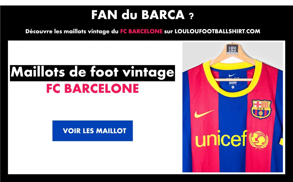maillot de foot vintage FC Barcelone