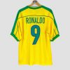 maillot de foot du brésil 1998 floqué ronaldo