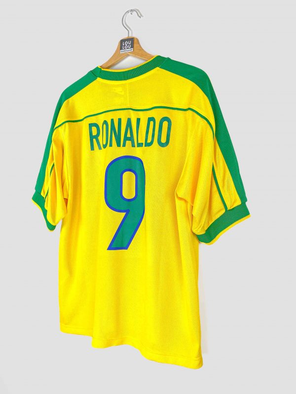 maillot de football rétro brésil 98