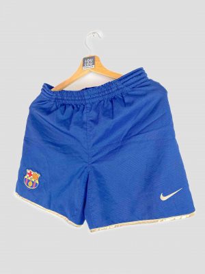 Short de football vintage FC Barcelone 2001-2002