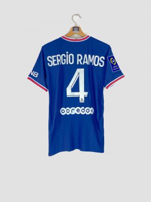 maillot du psg 2021-2022 floqué Sergio Ramos