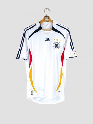 maillot de foot vintage porté par l'allemagne lors de la coupe du monde 2006