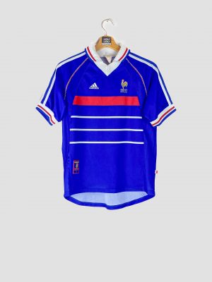 maillot de l'équipe de France porté lors de la coupe du monde 1998 en France