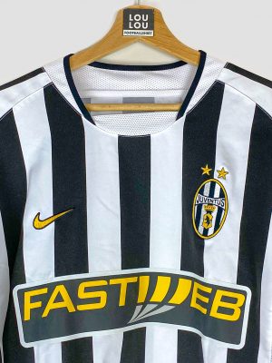 Maillot de foot vintage de la Juventus 2003-2004