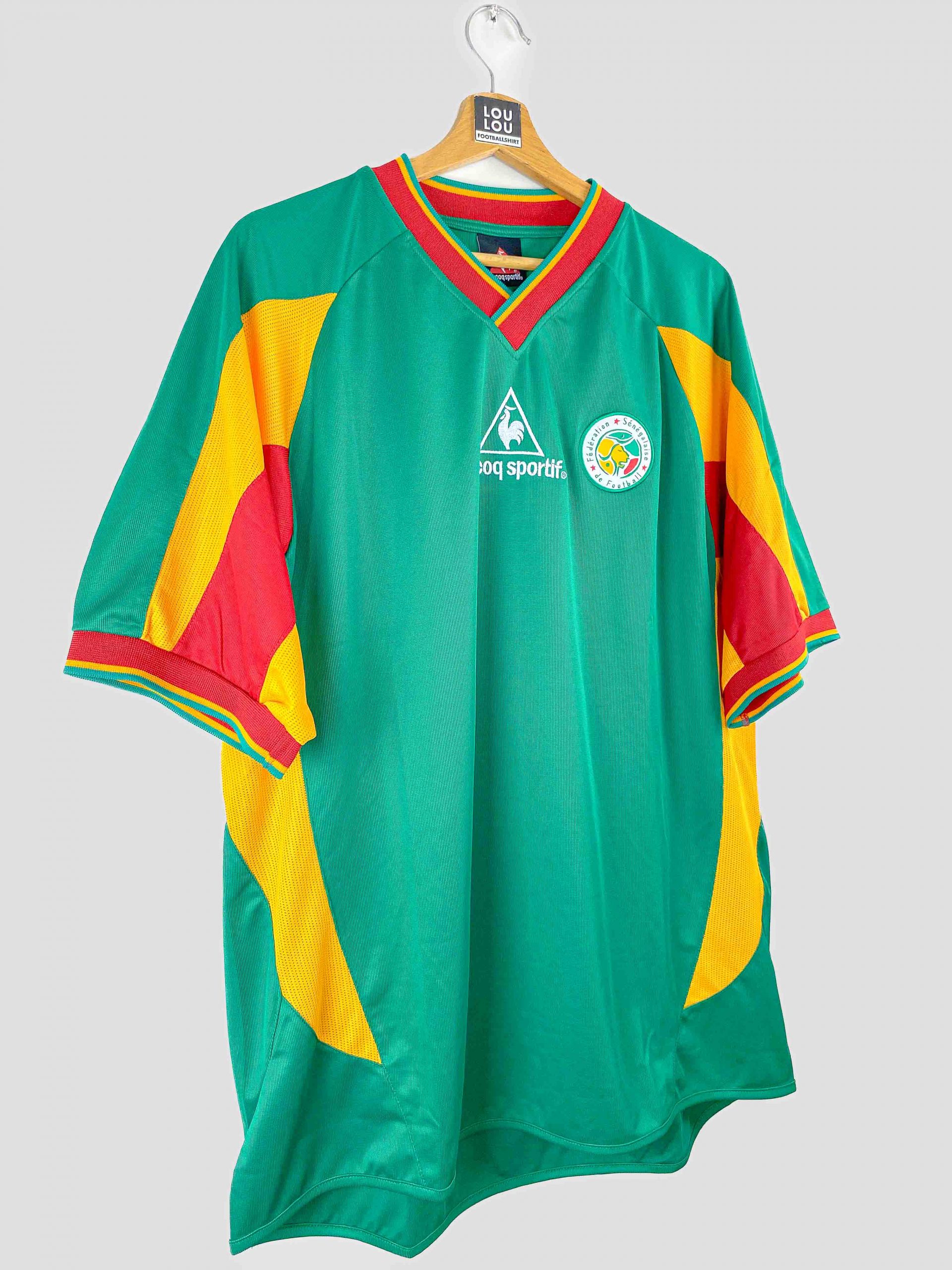 Maillot de foot rétro du Senegal 2002