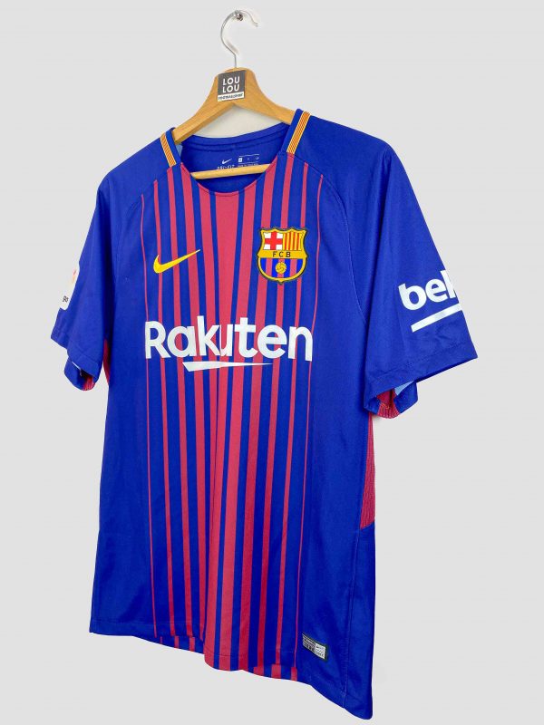Classic football shirt of messi in FC Barcelone 2017-2018