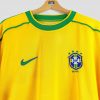 Maillot Brésil rétro 1998 jaune – collection football vintage LoulouFootballShirt.