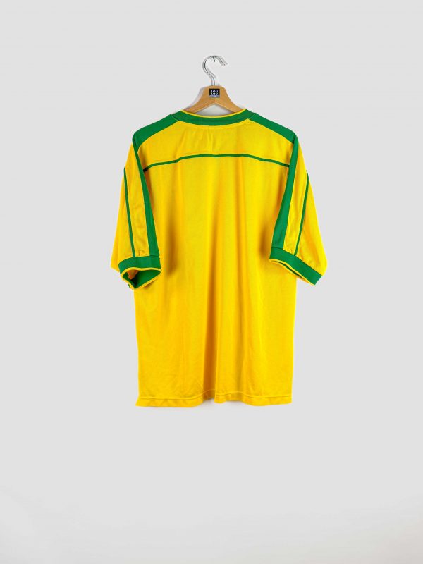 Maillot de foot Brésil 1998 jaune coupe du monde – maillot mythique de la Seleção.