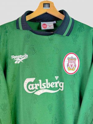 maillot de gardien de but vert liverpool saison 1996