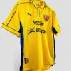 Tenue extérieure jaune Puma FC Metz 1999-2000 vintage utilisée en D1