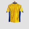 Collectionneur maillot OM 1998-1999 domicile, jaune et bleu, édition originale Adidas.