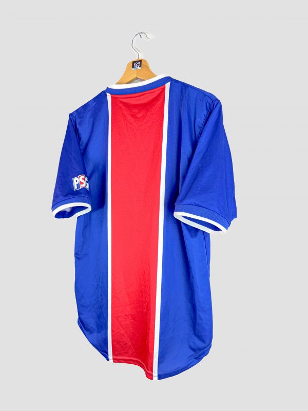 Dos du maillot de foot officiel PSG 1999/2000 Hechter