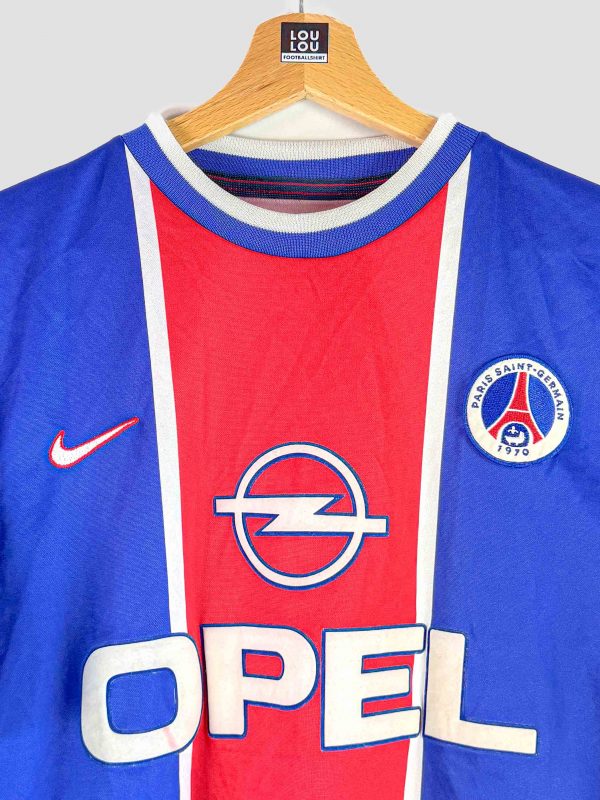 Maillot rétro football PSG 1999 hechter