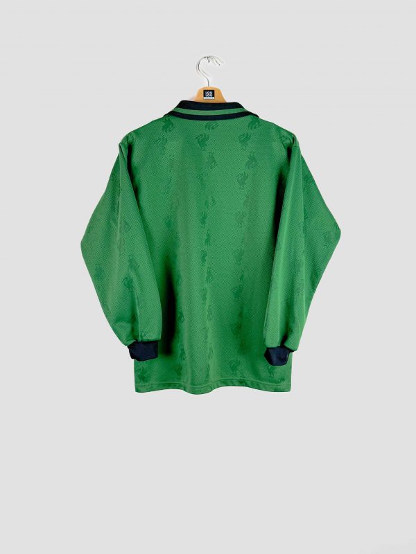 maillot de gardien de but vert liverpool saison 1996-1998