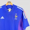 Gros plan maillot Equipe de France 2002
