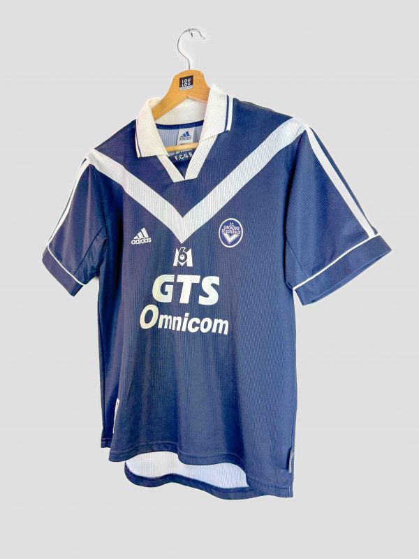 Maillot collector FCGB 1999-2000 pour fans et collectionneurs, coupe authentique Adidas.