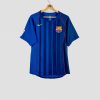 Maillot domicile vintage Barça années 2000 floqué « Deco 20 », collection maillots de foot vintage.