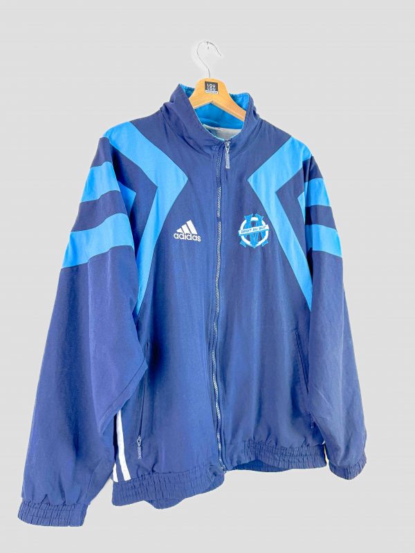veste rétro de l' OM 1997-1998 vue de côtes